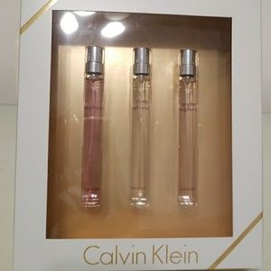 CALVIN Klein women's travel perfume Set of 3